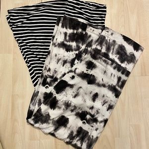 2 long maxi skirts - maternity